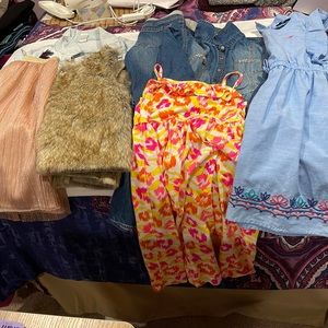 Girls size 7-8 clothing bundle